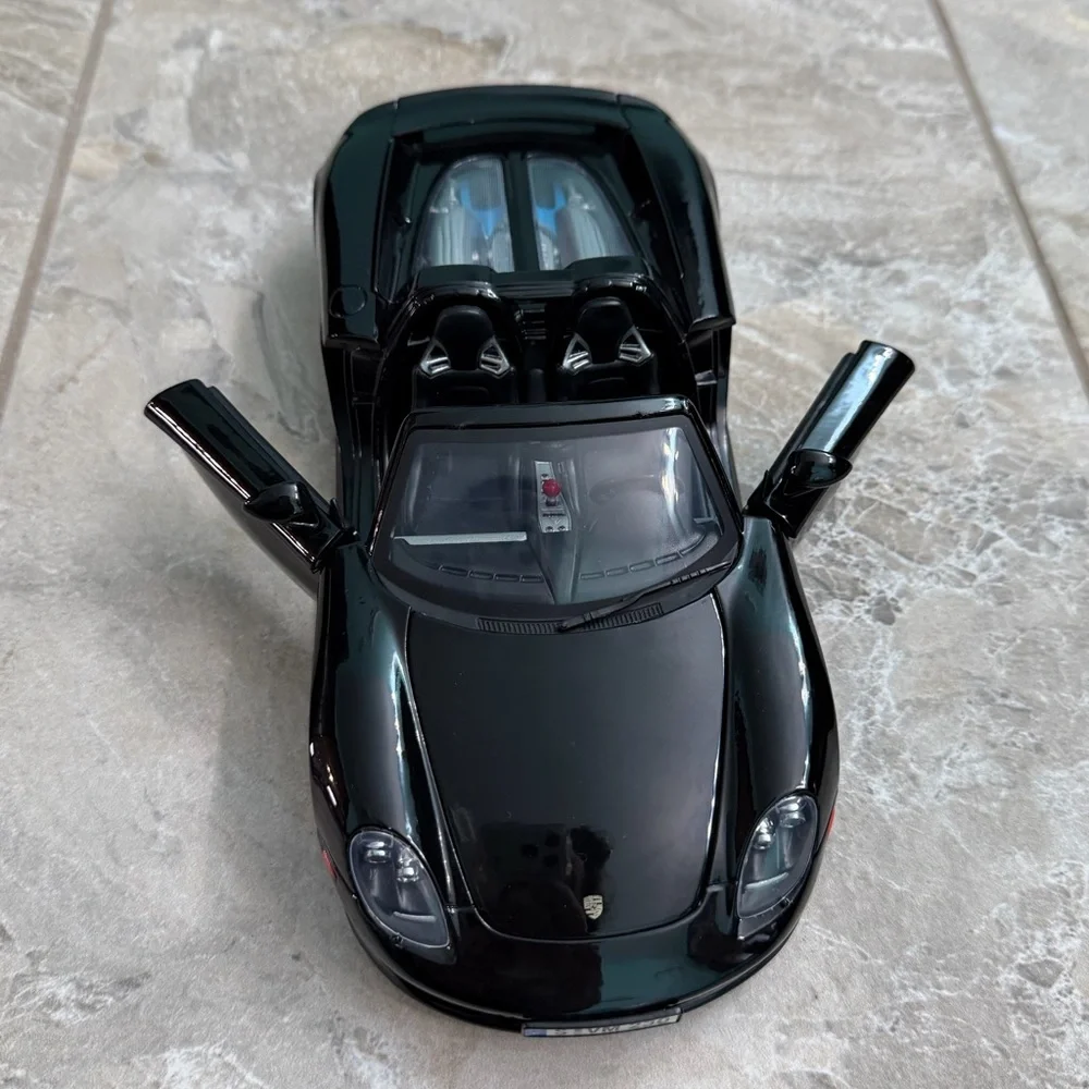 Black Porsche Carrera GT Diecast Car